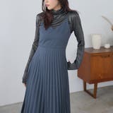 プリーツ切り替えキャミワンピース【韓国ファッション】 | Doula Doula | 詳細画像26 