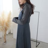 プリーツ切り替えキャミワンピース【韓国ファッション】 | Doula Doula | 詳細画像28 