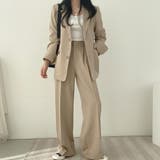 モカ | セットアップ【韓国ファッション】【春夏新商品】 | Doula Doula