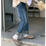 ブルー | デニム【韓国ファッション】【春夏新商品】 | Doula Doula