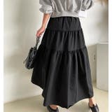 ブラック | マキシスカート【韓国ファッション】【春夏新商品】 | Doula Doula