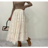 ベージュ | マキシスカート【韓国ファッション】【春夏新商品】 | Doula Doula