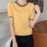 イエロー | ニット・セーター【韓国ファッション】 | Doula Doula