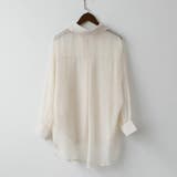 サイドリボンシアーシャツ【韓国ファッション】 | Doula Doula | 詳細画像4 