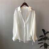 サイドリボンシアーシャツ【韓国ファッション】 | Doula Doula | 詳細画像5 