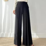 ブラック | フレアパンツ【韓国ファッション】 | Doula Doula