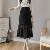 ひざ丈スカート【韓国ファッション】 | Doula Doula | 詳細画像3 