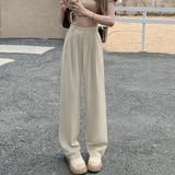 ハイウエストタックパンツ【韓国ファッション】 | Doula Doula | 詳細画像4 