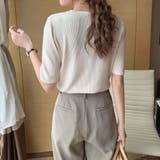 ショルダースリットニット【韓国ファッション】 | Doula Doula | 詳細画像6 