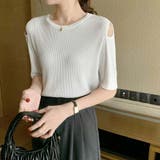 ショルダースリットニット【韓国ファッション】 | Doula Doula | 詳細画像11 