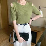 ショルダースリットニット【韓国ファッション】 | Doula Doula | 詳細画像17 