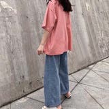 ワンポイントロゴＴシャツ【韓国ファッション】 | Doula Doula | 詳細画像4 