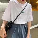ワンポイントロゴＴシャツ【韓国ファッション】 | Doula Doula | 詳細画像6 