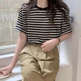 ボーダーＴシャツ【韓国ファッション】 | Doula Doula | 詳細画像6 