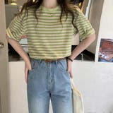 ボーダーＴシャツ【韓国ファッション】 | Doula Doula | 詳細画像11 