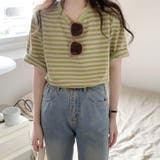 ボーダーＴシャツ【韓国ファッション】 | Doula Doula | 詳細画像12 