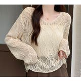 ベージュ | ニット・セーター【韓国ファッション】 | Doula Doula