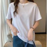 ホワイト | Ｔシャツ【韓国ファッション】 | Doula Doula