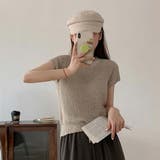 半袖サマーニット【韓国ファッション】 | Doula Doula | 詳細画像11 