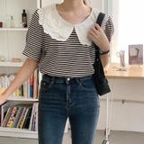 ブラック | Ｔシャツ【韓国ファッション】 | Doula Doula