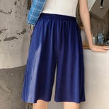 ブルー | ハーフパンツ【韓国ファッション】 | Doula Doula