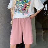 ピンク | ハーフパンツ【韓国ファッション】 | Doula Doula