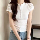 ホワイト | Ｔシャツ【韓国ファッション】 | Doula Doula