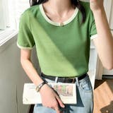 グリーン | Ｔシャツ【韓国ファッション】 | Doula Doula