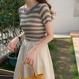 ボーダーサマーニット【韓国ファッション】 | Doula Doula | 詳細画像14