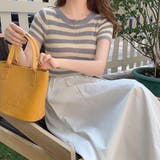 ボーダーサマーニット【韓国ファッション】 | Doula Doula | 詳細画像16