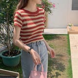 ボーダーサマーニット【韓国ファッション】 | Doula Doula | 詳細画像28