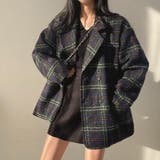 グリーン | チェスターコート【韓国ファッション】 | Doula Doula