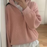 ピンク | ニット・セーター【韓国ファッション】 | Doula Doula