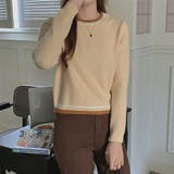 ベージュ | ニット・セーター【韓国ファッション】 | Doula Doula