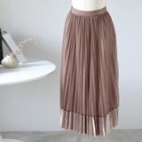 ブラウン | マキシスカート(足首位まで)【韓国ファッション】 | Doula Doula