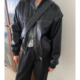 ブラック | ライダースジャケット【韓国ファッション】 | Doula Doula