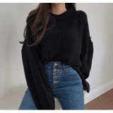 ブラック | ニット・セーター【韓国ファッション】 | Doula Doula