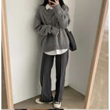 Vネックニット・セーター【韓国ファッション】 | Doula Doula | 詳細画像10 