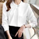 ホワイト | ブラウス【韓国ファッション】 | Doula Doula