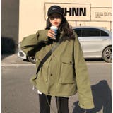 ミリタリージャケット【韓国ファッション】 | Doula Doula | 詳細画像2 