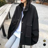 ミリタリージャケット【韓国ファッション】 | Doula Doula | 詳細画像1 
