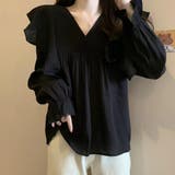 ブラウス【韓国ファッション】【春夏新商品】 | Doula Doula | 詳細画像4 