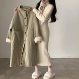 リバーシブルスタンドカラーボアコート【韓国ファッション】 | Doula Doula | 詳細画像6 