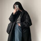 リバーシブルスタンドカラーボアコート【韓国ファッション】 | Doula Doula | 詳細画像14 