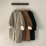 リバーシブルスタンドカラーボアコート【韓国ファッション】 | Doula Doula | 詳細画像17 