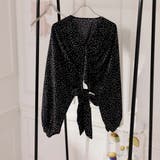 ブラック | ブラウス【韓国ファッション】 | Doula Doula