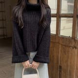 ブラック | ニット・セーター【韓国ファッション】 | Doula Doula