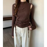 ブラウン | ニット・セーター【韓国ファッション】 | Doula Doula