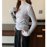 グレー | ニット・セーター【韓国ファッション】 | Doula Doula