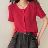 ボルドー | カーディガン【韓国ファッション】 | Doula Doula